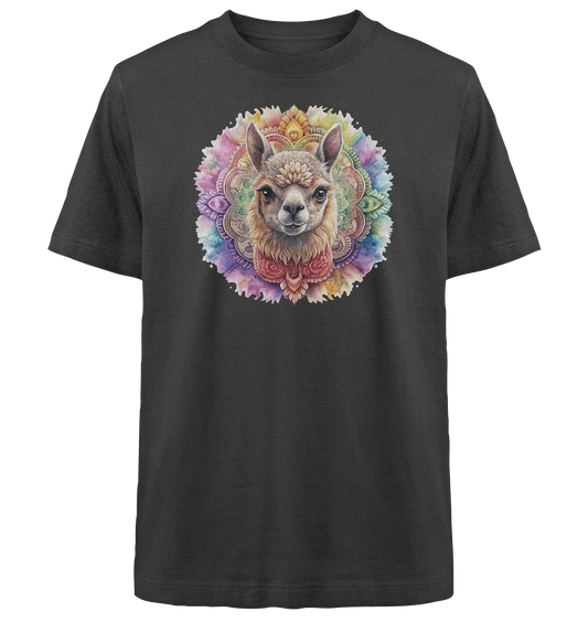 Alpaka Mandala - Heavy Oversized Organic Shirt - ArtfulShenwyn