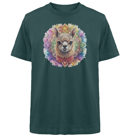 Alpaka Mandala - Heavy Oversized Organic Shirt - ArtfulShenwyn