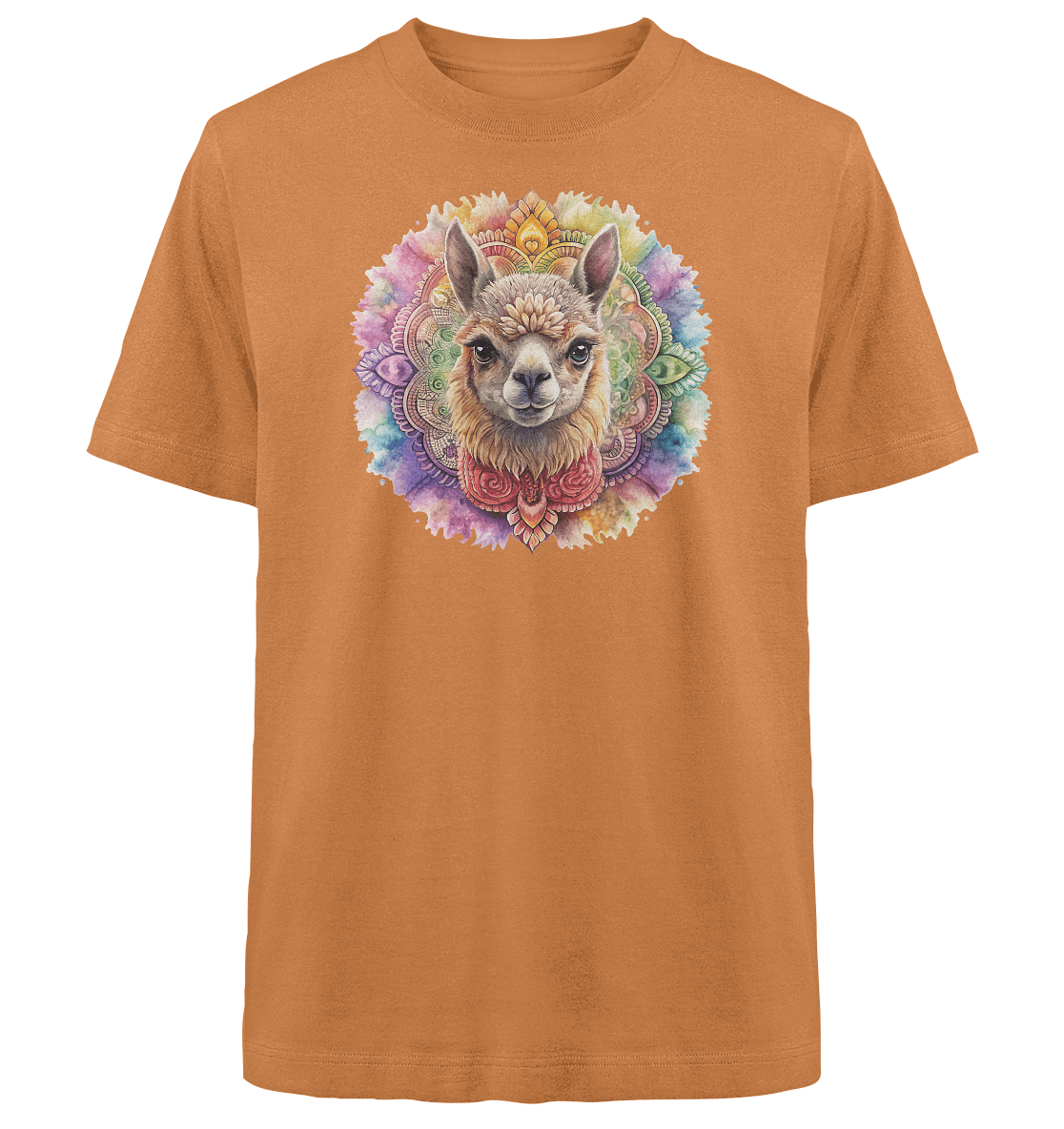 Alpaka Mandala - Heavy Oversized Organic Shirt - ArtfulShenwyn