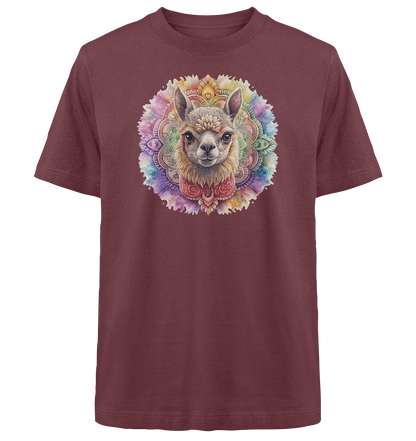 Alpaka Mandala - Heavy Oversized Organic Shirt - ArtfulShenwyn