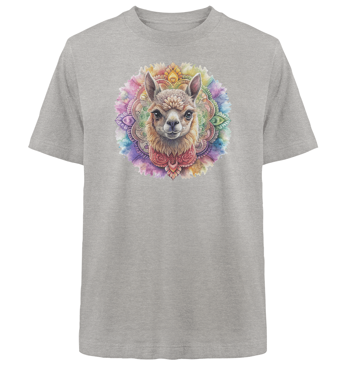 Alpaka Mandala - Heavy Oversized Organic Shirt - ArtfulShenwyn