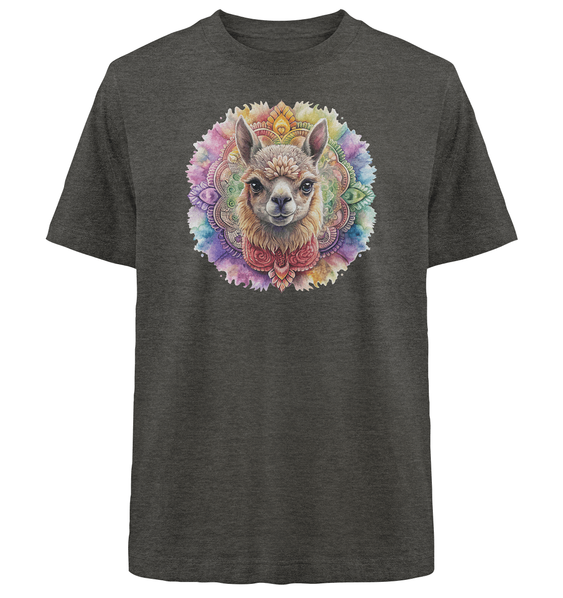 Alpaka Mandala - Heavy Oversized Organic Shirt - ArtfulShenwyn