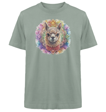 Alpaka Mandala - Heavy Oversized Organic Shirt - ArtfulShenwyn