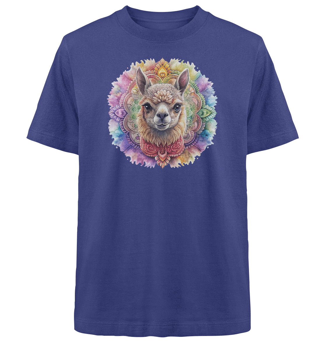 Alpaka Mandala - Heavy Oversized Organic Shirt - ArtfulShenwyn