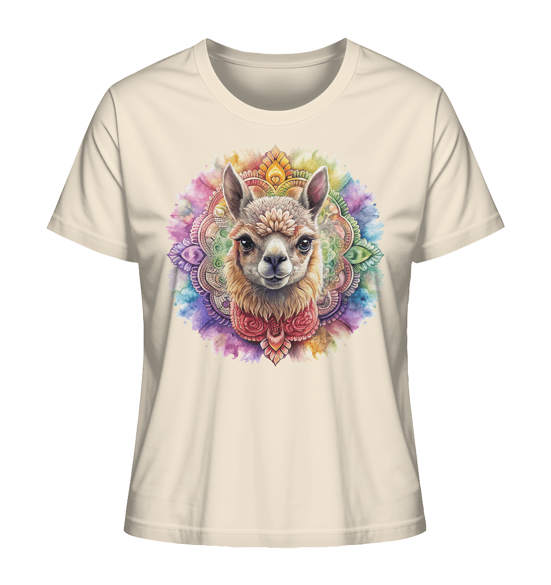 Alpaka Mandala - Ladies Organic Shirt - ArtfulShenwyn