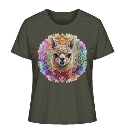 Alpaka Mandala - Ladies Organic Shirt - ArtfulShenwyn