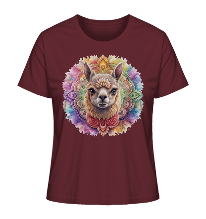 Alpaka Mandala - Ladies Organic Shirt - ArtfulShenwyn