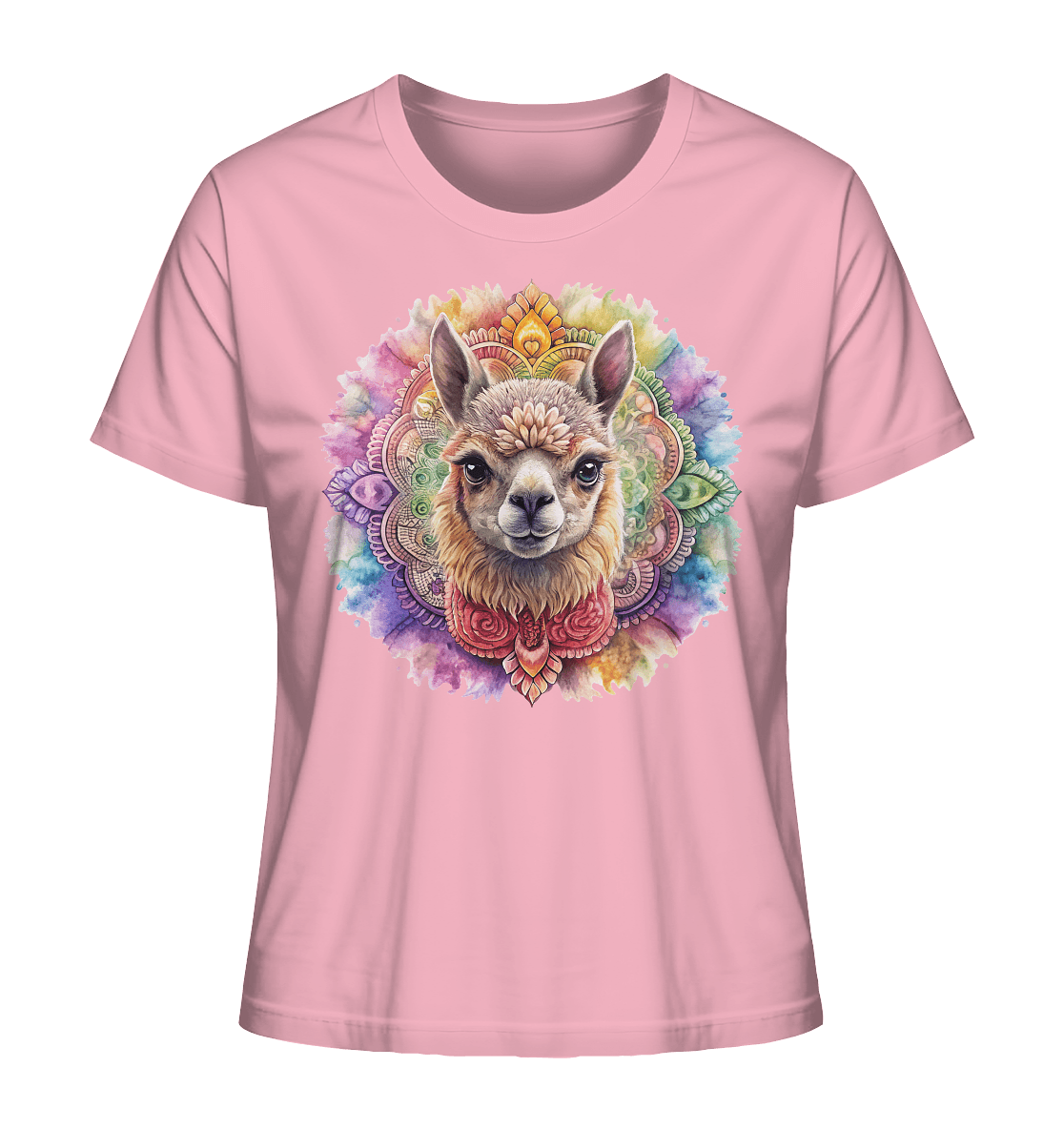 Alpaka Mandala - Ladies Organic Shirt - ArtfulShenwyn