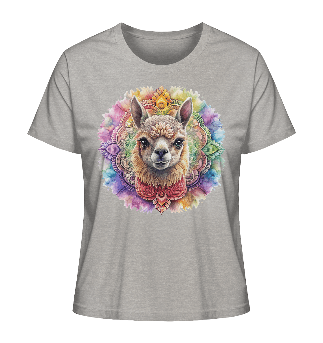 Alpaka Mandala - Ladies Organic Shirt - ArtfulShenwyn