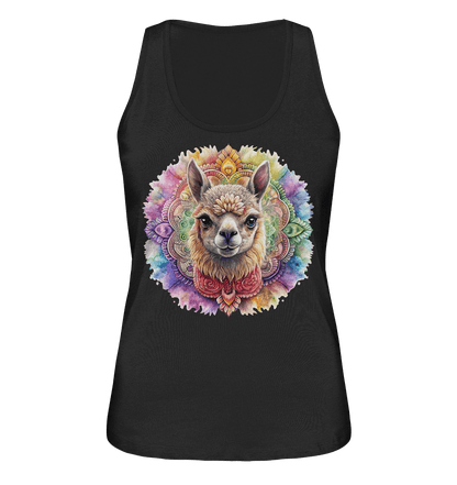 Alpaka Mandala - Ladies Organic Tank-Top - ArtfulShenwyn