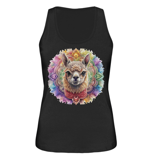 Alpaka Mandala - Ladies Organic Tank-Top - ArtfulShenwyn