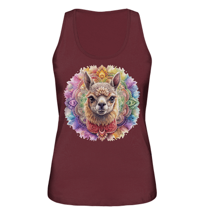 Alpaka Mandala - Ladies Organic Tank-Top - ArtfulShenwyn