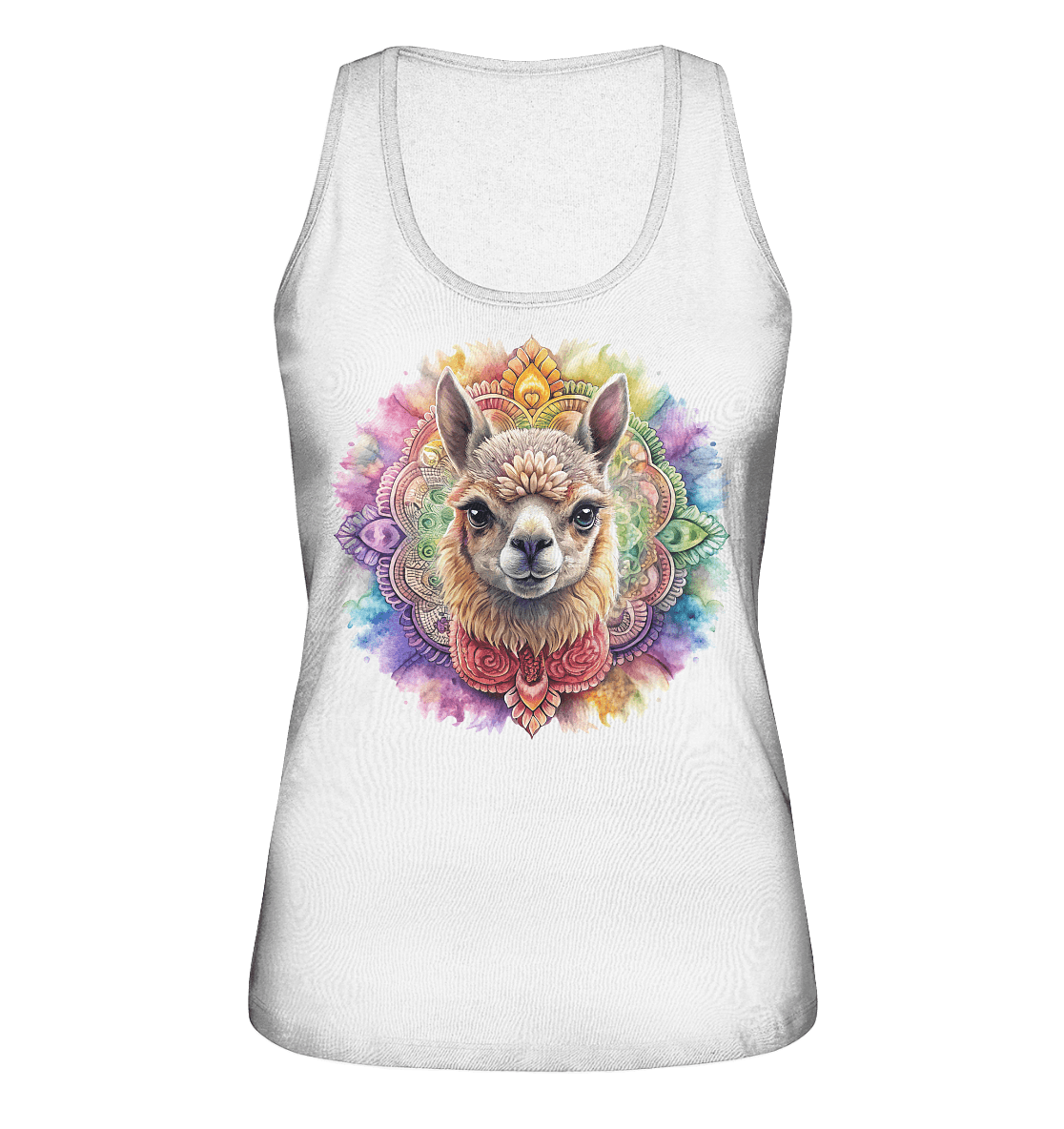 Alpaka Mandala - Ladies Organic Tank-Top - ArtfulShenwyn