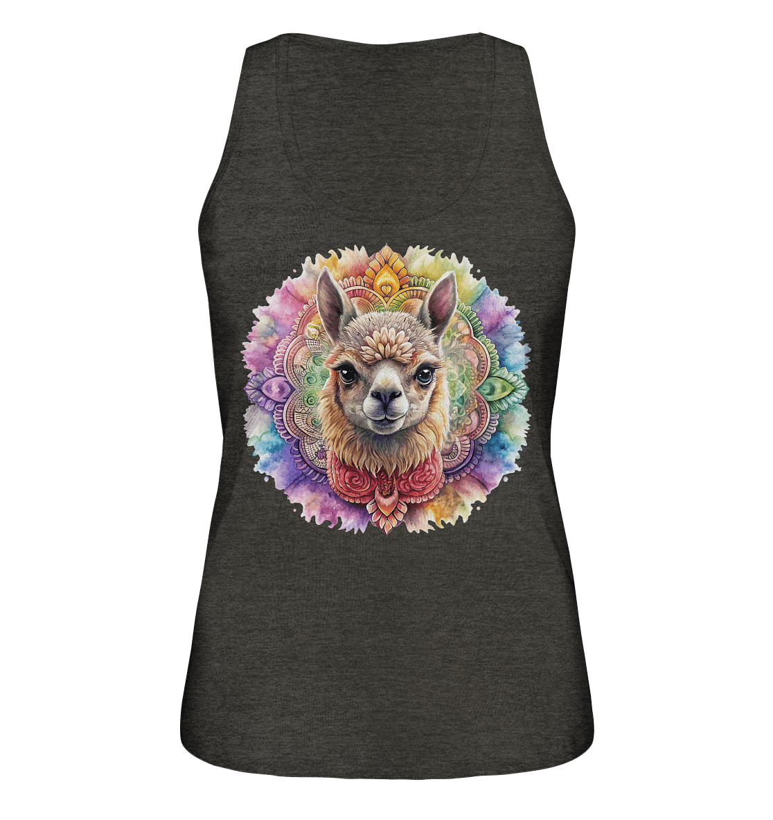 Alpaka Mandala - Ladies Organic Tank-Top - ArtfulShenwyn