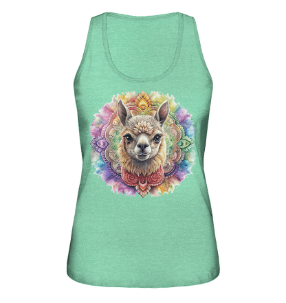 Alpaka Mandala - Ladies Organic Tank-Top - ArtfulShenwyn