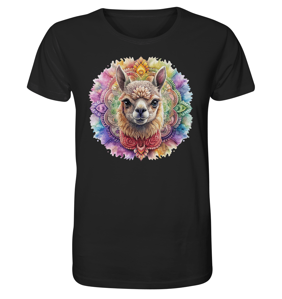 Alpaka Mandala - Organic Basic Shirt - ArtfulShenwyn