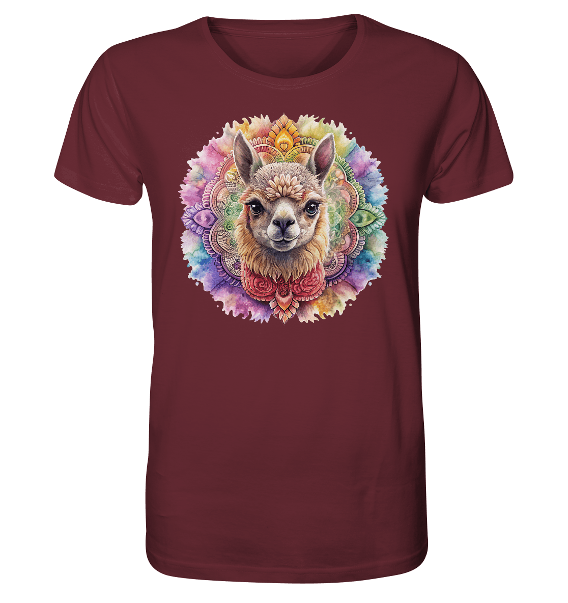 Alpaka Mandala - Organic Basic Shirt - ArtfulShenwyn