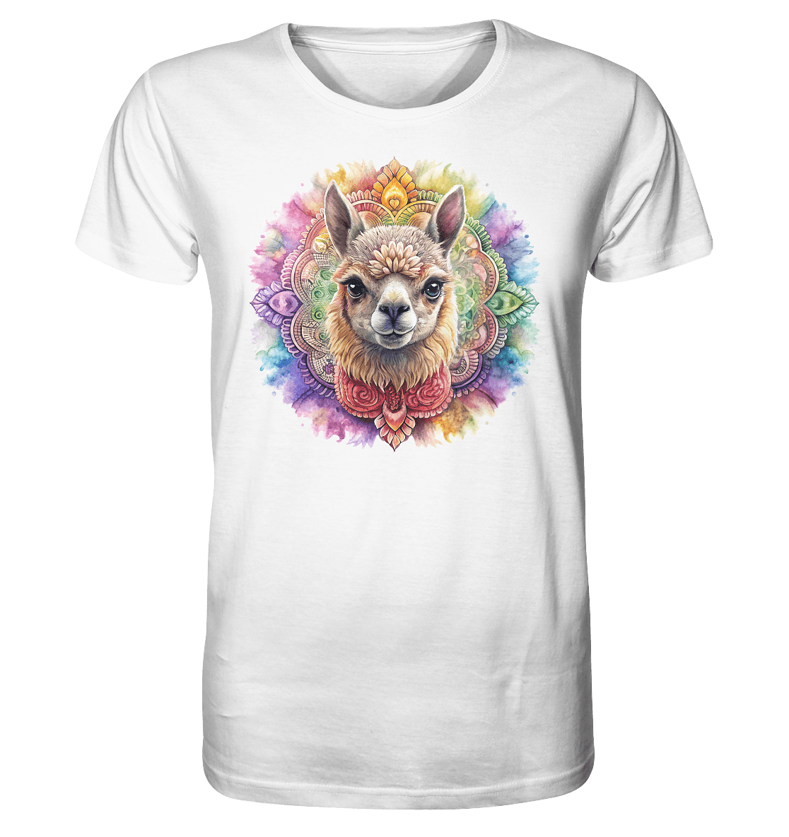 Alpaka Mandala - Organic Basic Shirt - ArtfulShenwyn