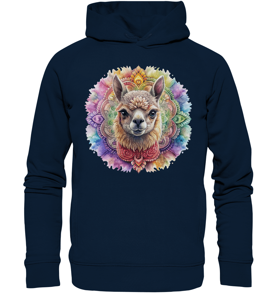 Alpaka Mandala - Organic Fashion Hoodie - ArtfulShenwyn