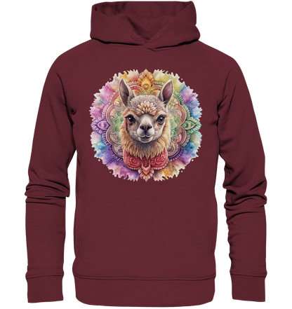 Alpaka Mandala - Organic Fashion Hoodie - ArtfulShenwyn