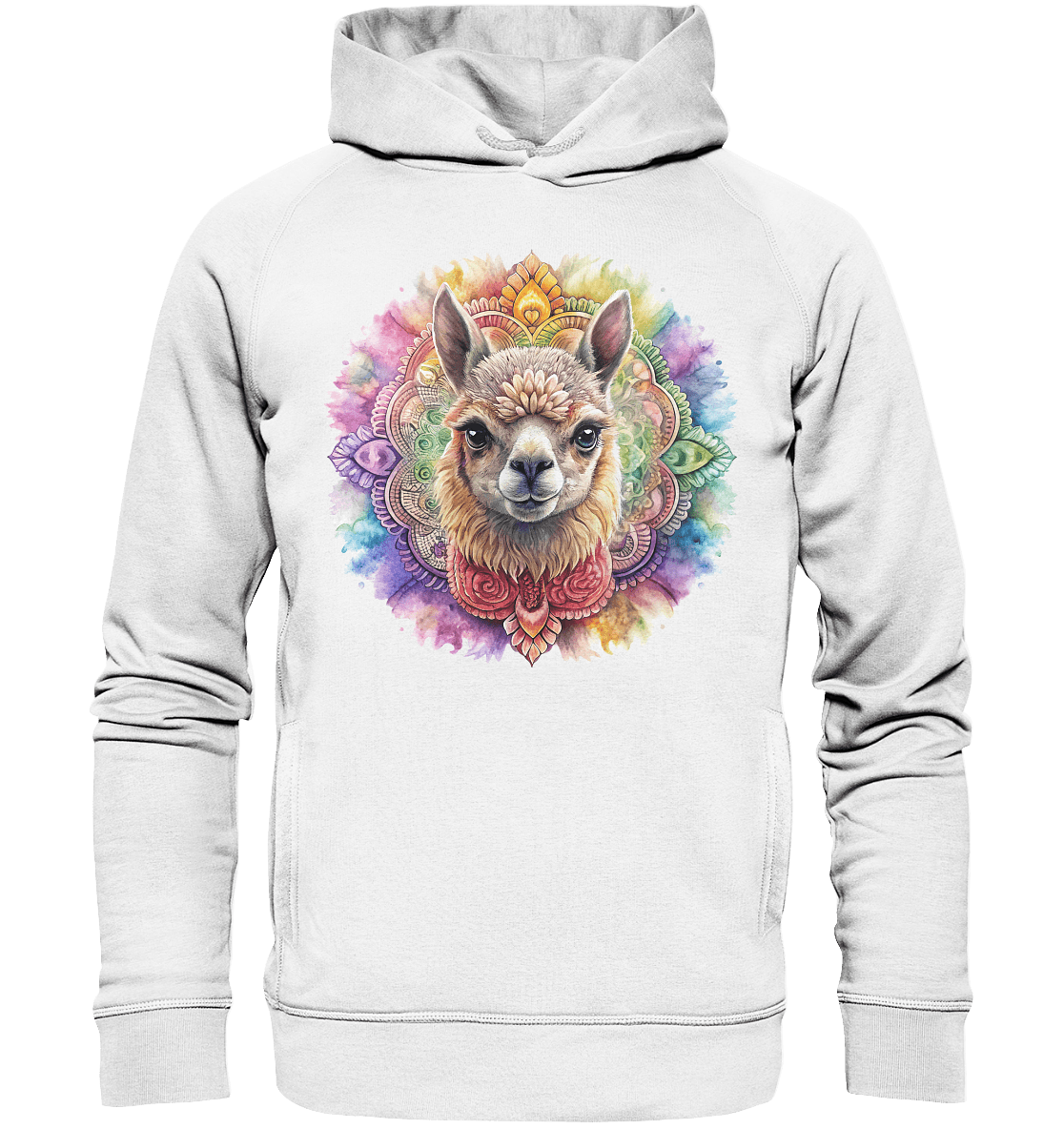 Alpaka Mandala - Organic Fashion Hoodie - ArtfulShenwyn