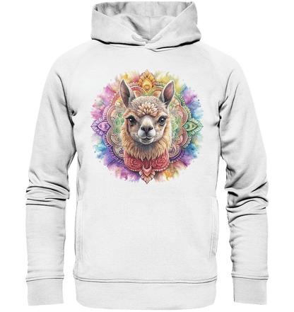 Alpaka Mandala - Organic Fashion Hoodie - ArtfulShenwyn