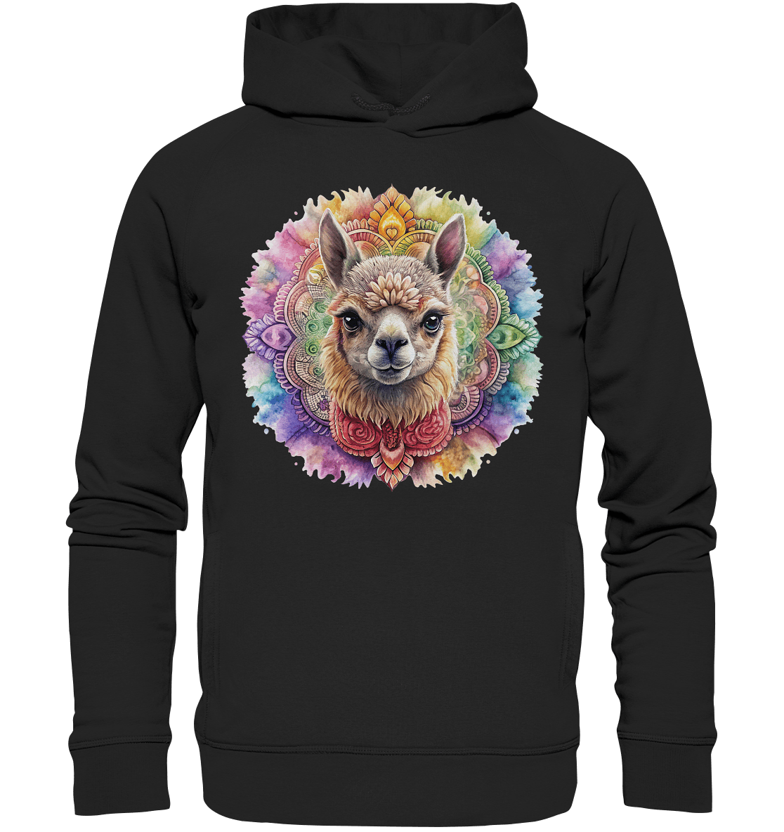 Alpaka Mandala - Organic Fashion Hoodie - ArtfulShenwyn