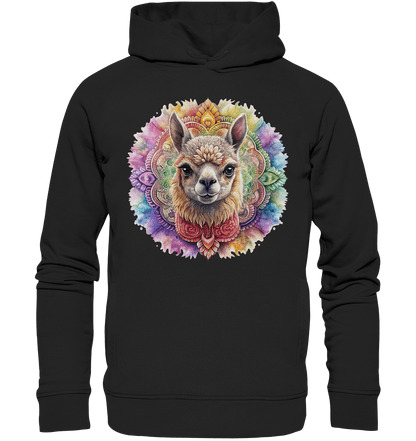 Alpaka Mandala - Organic Fashion Hoodie - ArtfulShenwyn