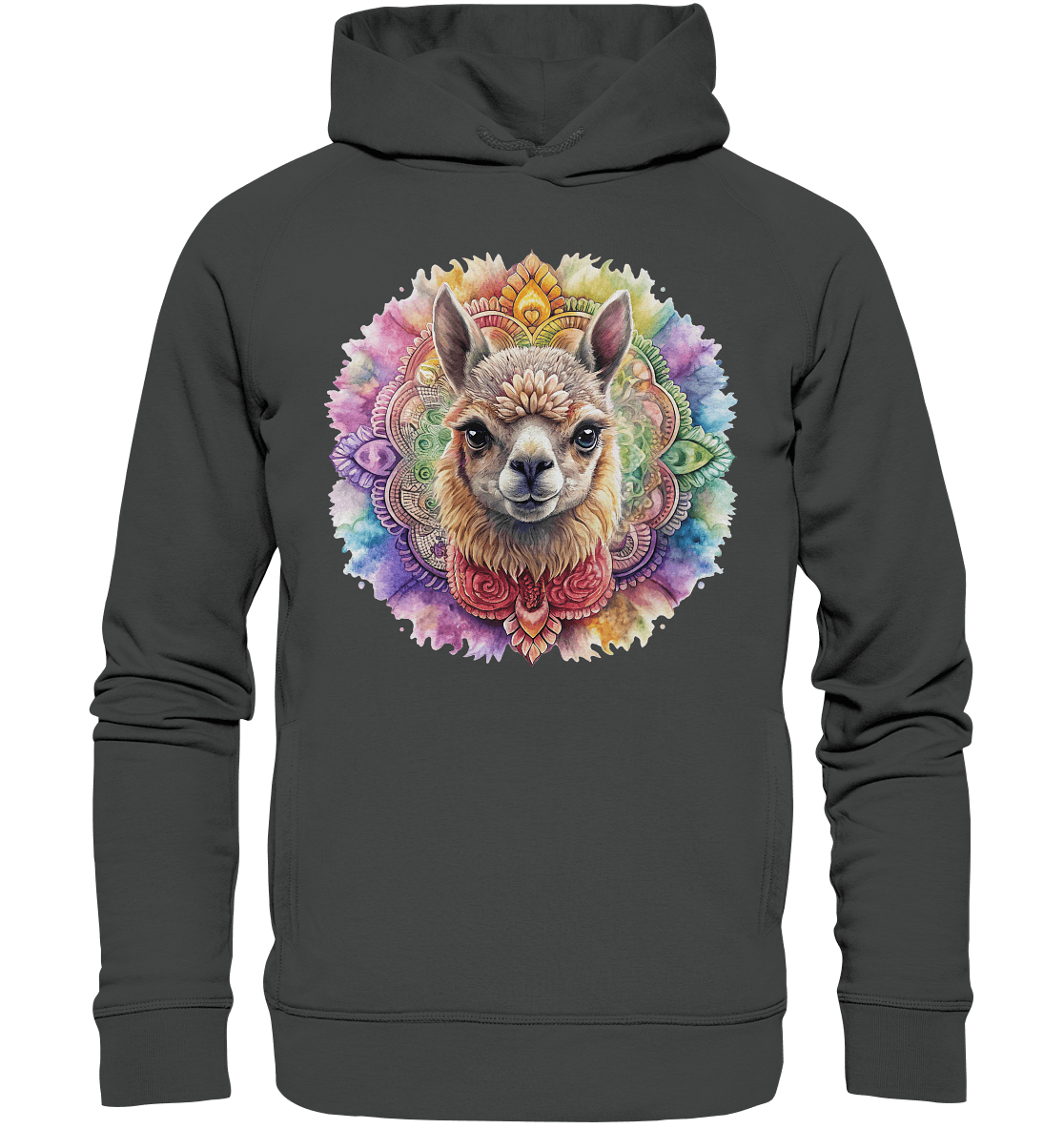 Alpaka Mandala - Organic Fashion Hoodie - ArtfulShenwyn