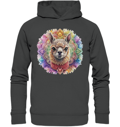 Alpaka Mandala - Organic Fashion Hoodie - ArtfulShenwyn