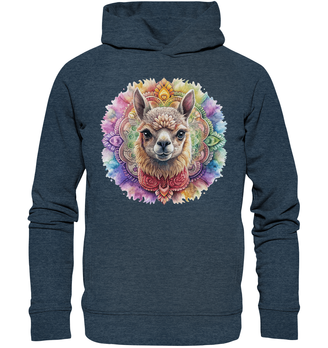 Alpaka Mandala - Organic Fashion Hoodie - ArtfulShenwyn