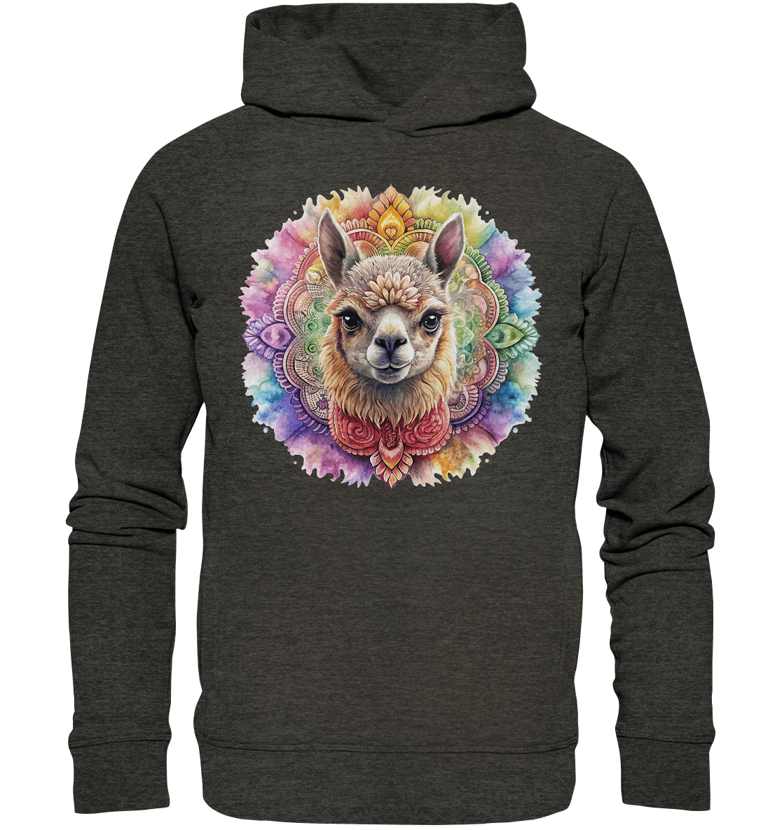 Alpaka Mandala - Organic Fashion Hoodie - ArtfulShenwyn