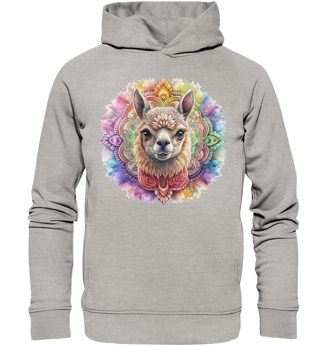 Alpaka Mandala - Organic Fashion Hoodie - ArtfulShenwyn