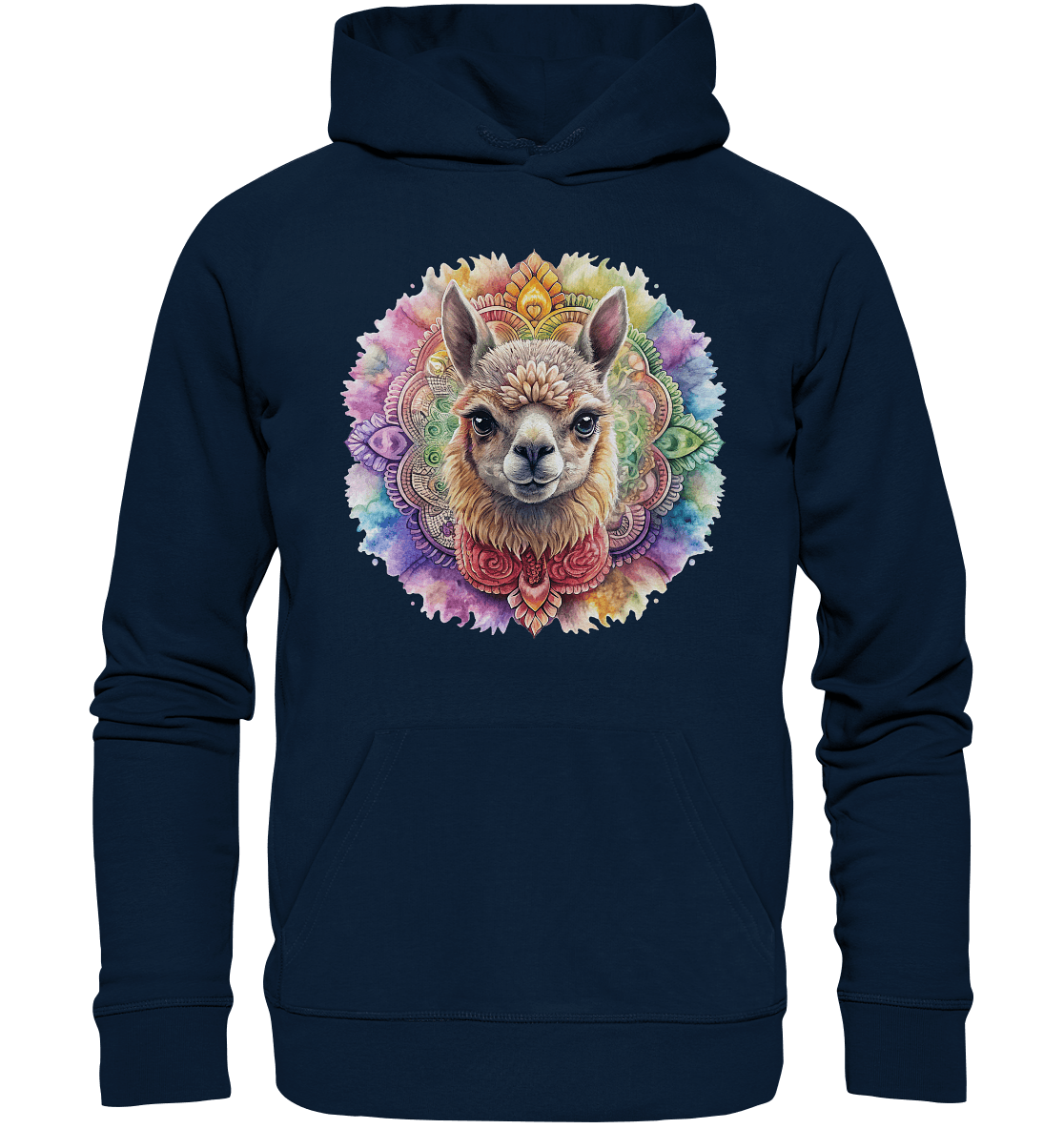 Alpaka Mandala - Organic Hoodie - ArtfulShenwyn