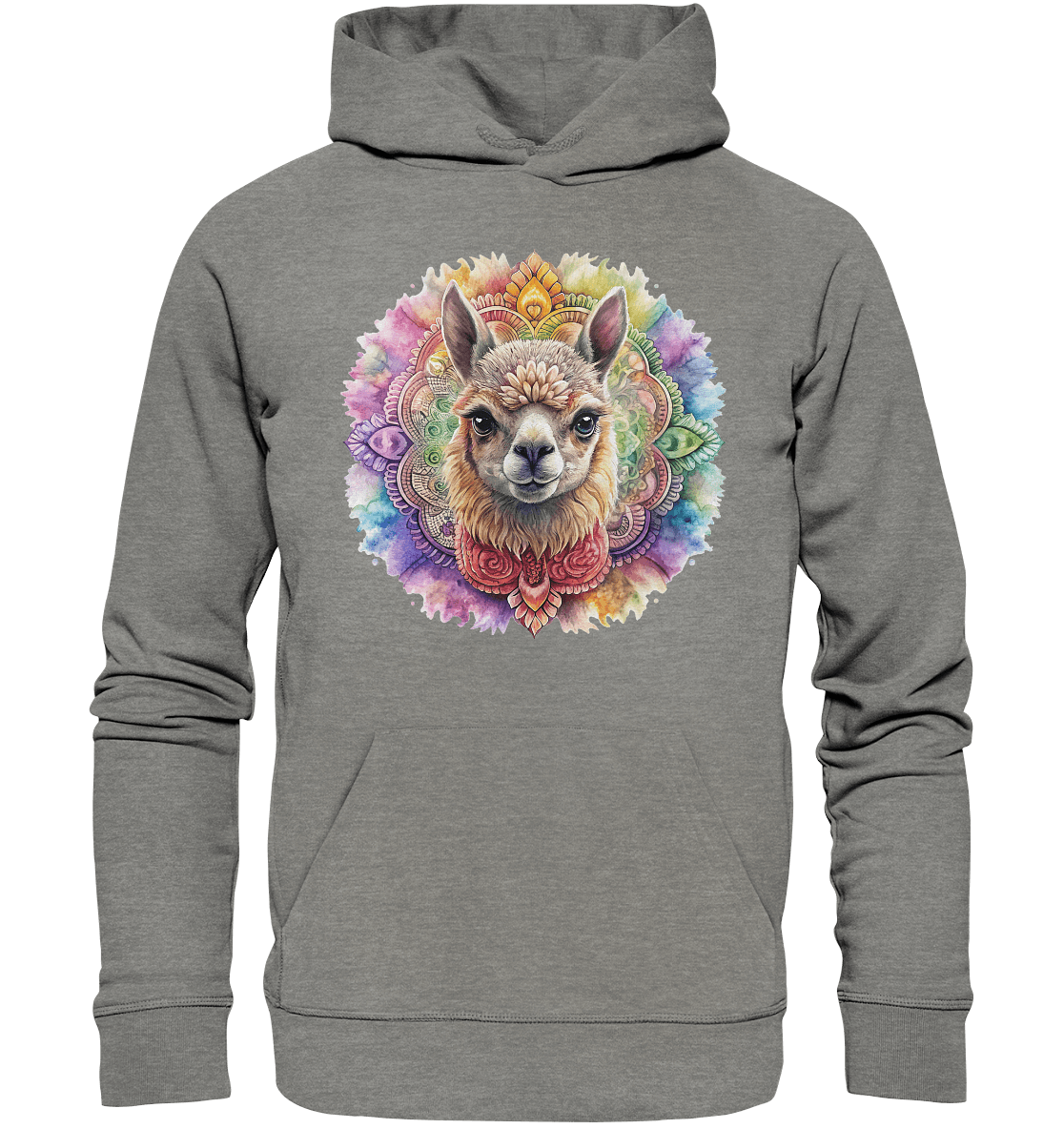 Alpaka Mandala - Organic Hoodie - ArtfulShenwyn