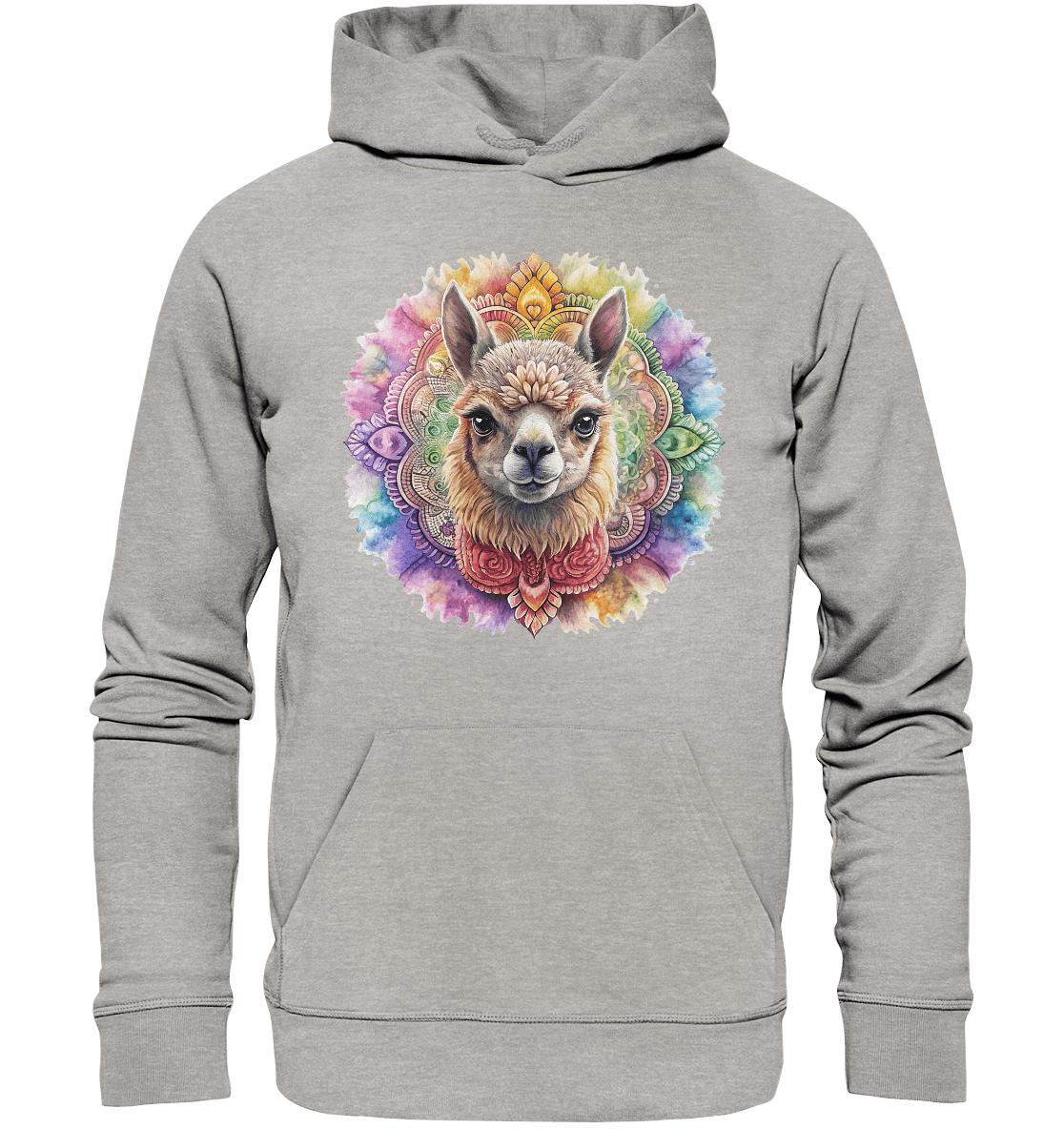 Alpaka Mandala - Organic Hoodie - ArtfulShenwyn