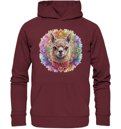 Alpaka Mandala - Organic Hoodie - ArtfulShenwyn