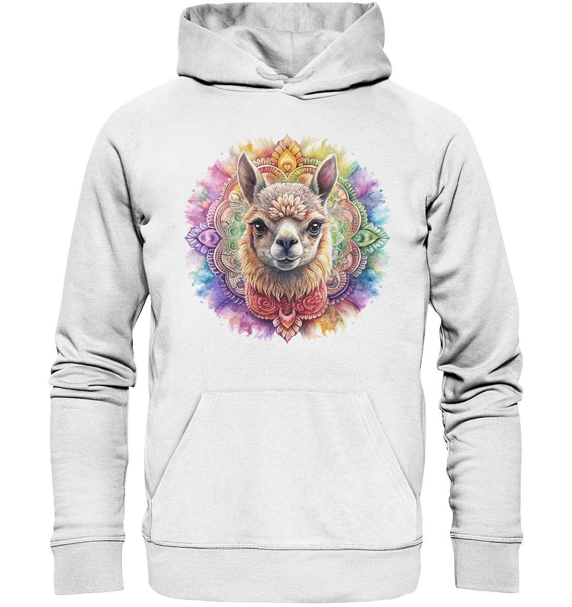 Alpaka Mandala - Organic Hoodie - ArtfulShenwyn