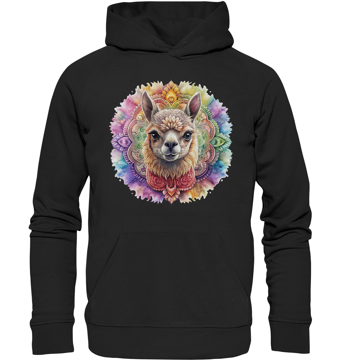 Alpaka Mandala - Organic Hoodie - ArtfulShenwyn