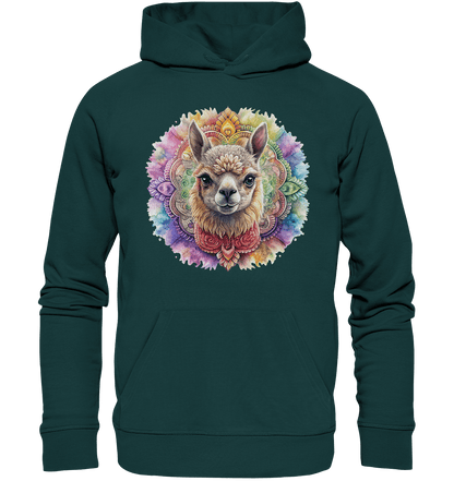 Alpaka Mandala - Organic Hoodie - ArtfulShenwyn