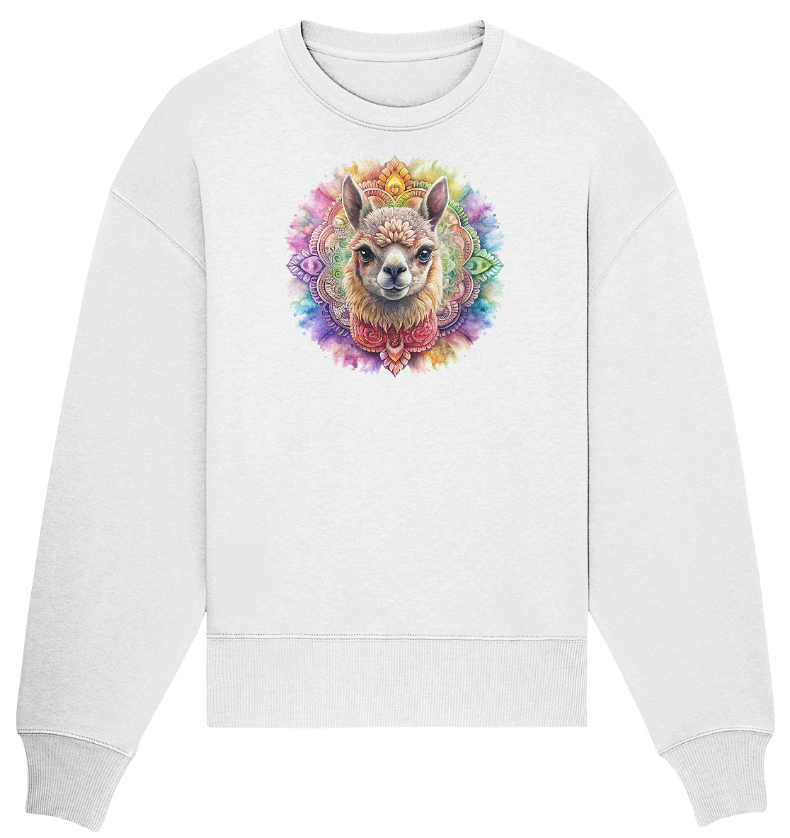 Alpaka Mandala - Organic Oversize Sweatshirt - ArtfulShenwyn