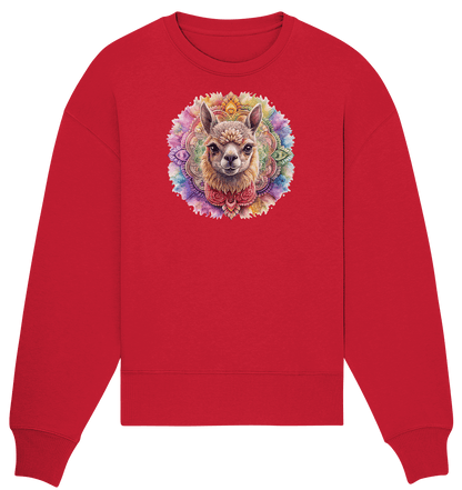 Alpaka Mandala - Organic Oversize Sweatshirt - ArtfulShenwyn