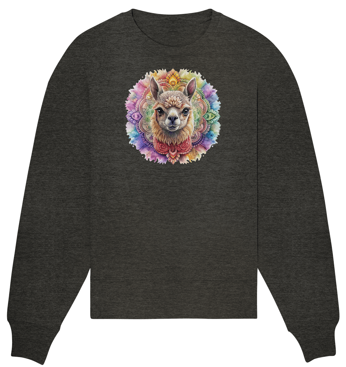 Alpaka Mandala - Organic Oversize Sweatshirt - ArtfulShenwyn