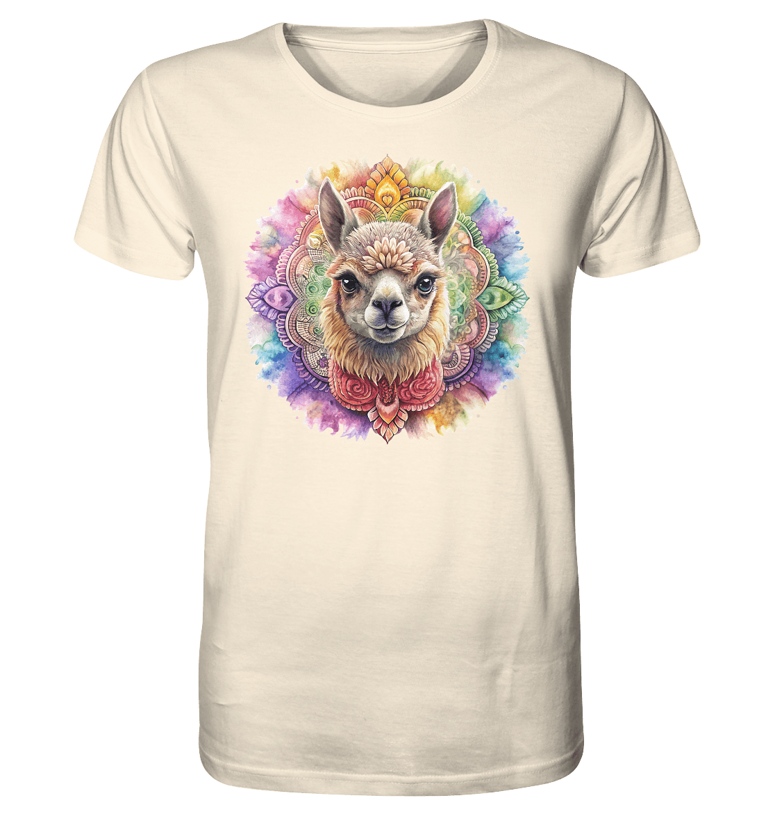 Alpaka Mandala - Organic Shirt - ArtfulShenwyn