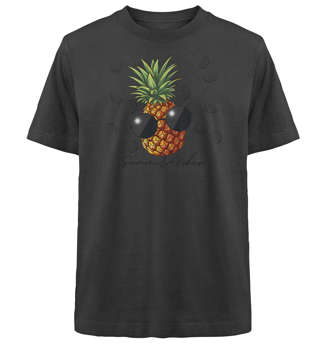 Ananas - Heavy Oversized Organic Shirt - ArtfulShenwyn