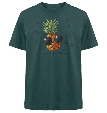 Ananas - Heavy Oversized Organic Shirt - ArtfulShenwyn