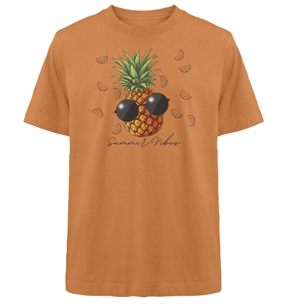 Ananas - Heavy Oversized Organic Shirt - ArtfulShenwyn