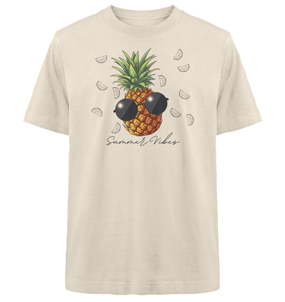 Ananas - Heavy Oversized Organic Shirt - ArtfulShenwyn