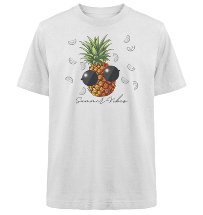 Ananas - Heavy Oversized Organic Shirt - ArtfulShenwyn