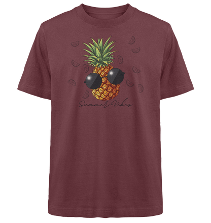 Ananas - Heavy Oversized Organic Shirt - ArtfulShenwyn